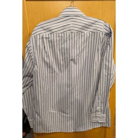 Structure Men‎  Button Down Shirt  Long Sleeve Dress Casual  15-15.5+32/33 - Picture 2 of 3